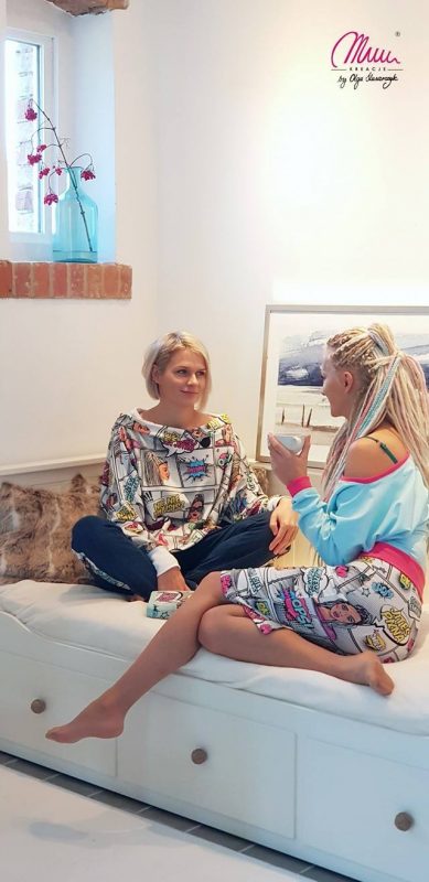 MUUkreacje moda damska, odzież szyta na wymiar z kolorowych autorskich printów