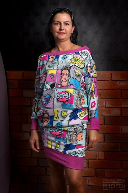 MUUkreacje moda damska, odzież szyta na wymiar z kolorowych autorskich printów