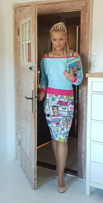 MUUkreacje moda damska, odzież szyta na wymiar z kolorowych autorskich printów