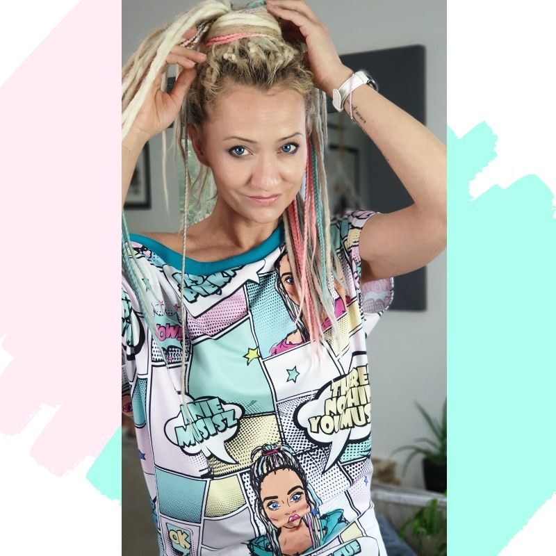 MUUkreacje moda damska, odzież szyta na wymiar z kolorowych autorskich printów