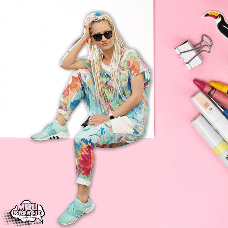 MUUkreacje moda damska, odzież szyta na wymiar z kolorowych autorskich printów