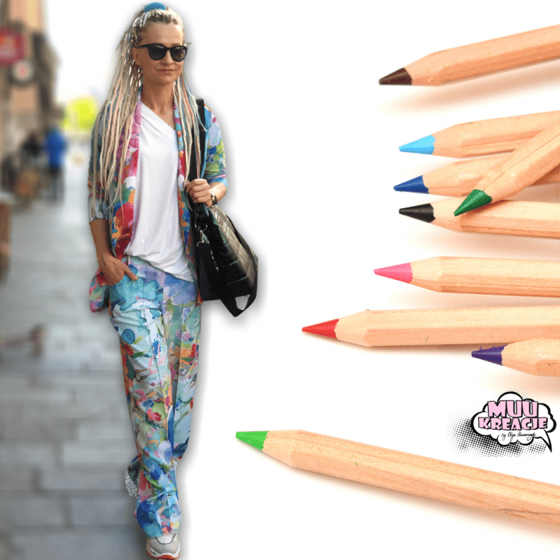 MUUkreacje moda damska, odzież szyta na wymiar z kolorowych autorskich printów