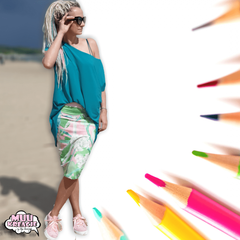 MUUkreacje moda damska, odzież szyta na wymiar z kolorowych autorskich printów