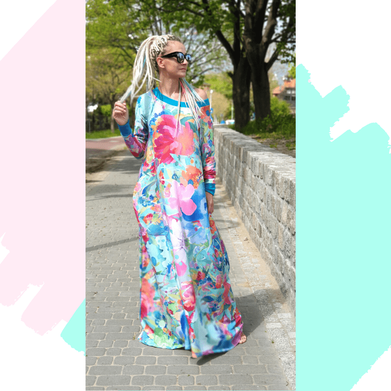 MUUkreacje moda damska, odzież szyta na wymiar z kolorowych autorskich printów