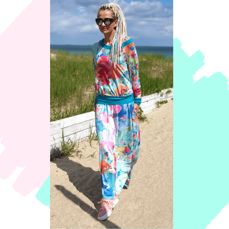 MUUkreacje moda damska, odzież szyta na wymiar z kolorowych autorskich printów