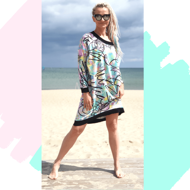 MUUkreacje moda damska, odzież szyta na wymiar z kolorowych autorskich printów