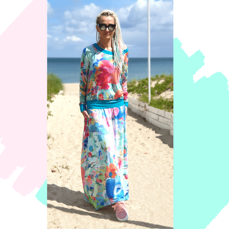 MUUkreacje moda damska, odzież szyta na wymiar z kolorowych autorskich printów