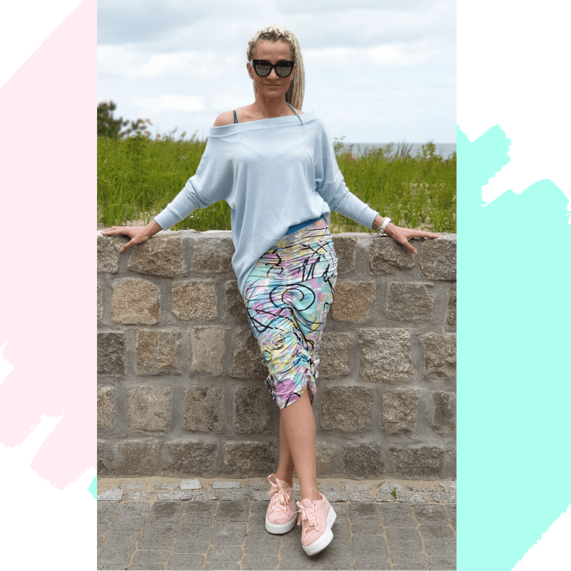 MUUkreacje moda damska, odzież szyta na wymiar z kolorowych autorskich printów