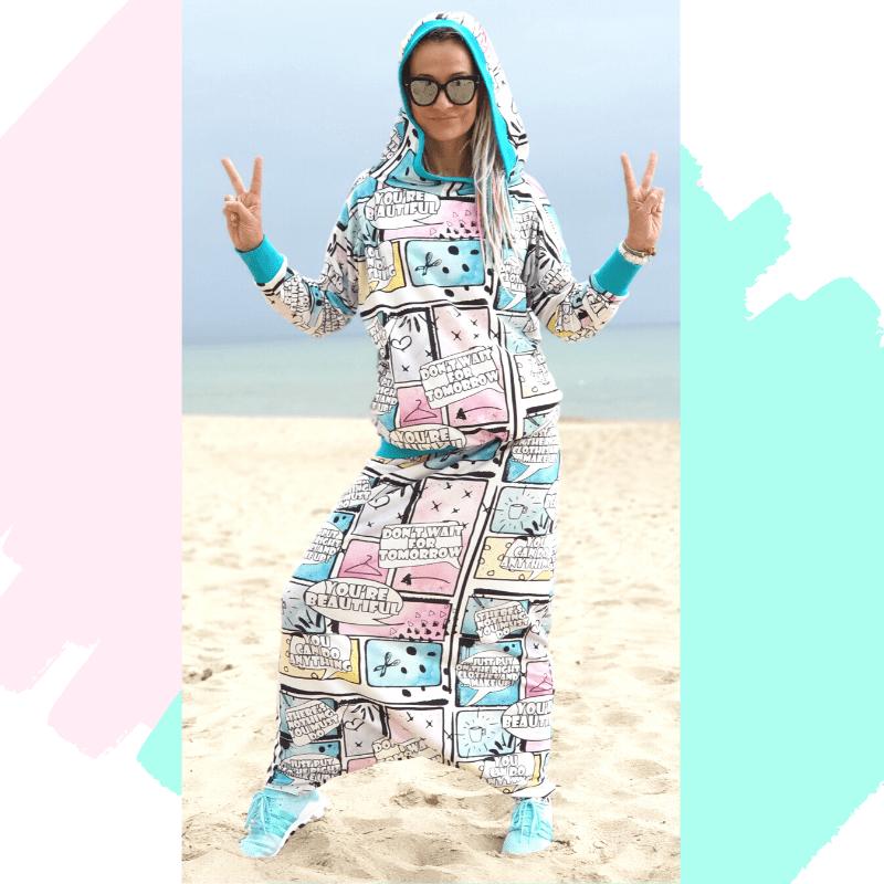 MUUkreacje moda damska, odzież szyta na wymiar z kolorowych autorskich printów