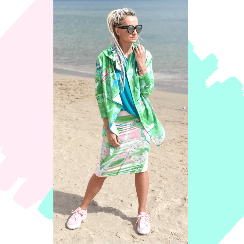 MUUkreacje moda damska, odzież szyta na wymiar z kolorowych autorskich printów