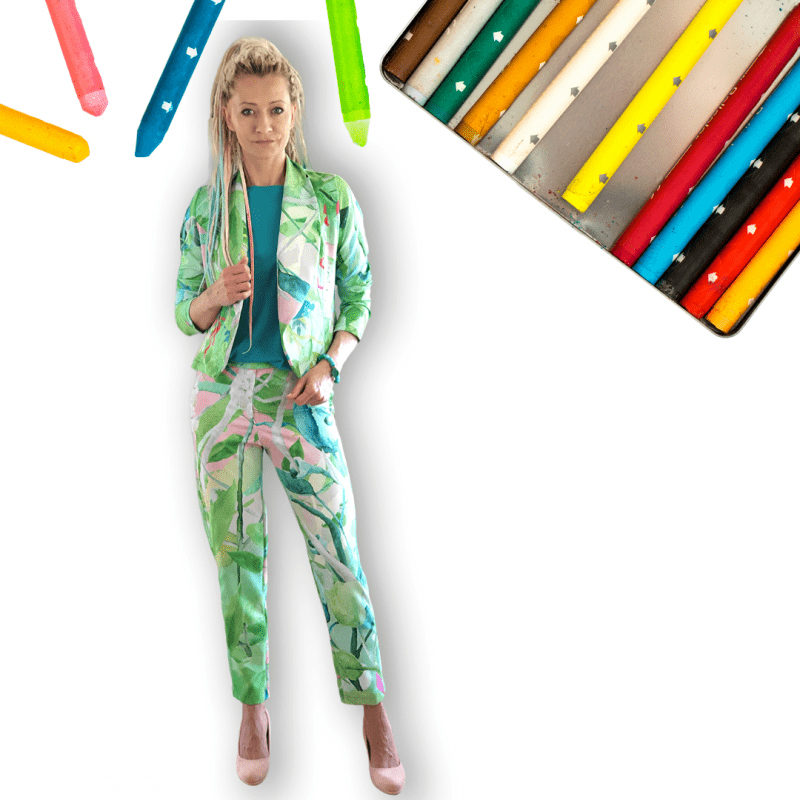 MUUkreacje moda damska, odzież szyta na wymiar z kolorowych autorskich printów