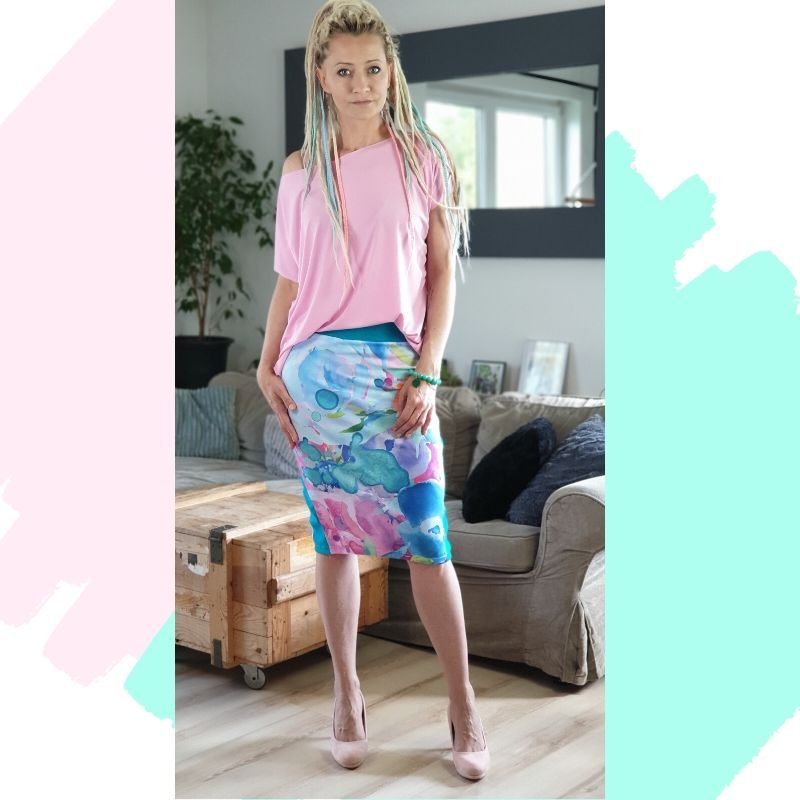 MUUkreacje moda damska, odzież szyta na wymiar z kolorowych autorskich printów