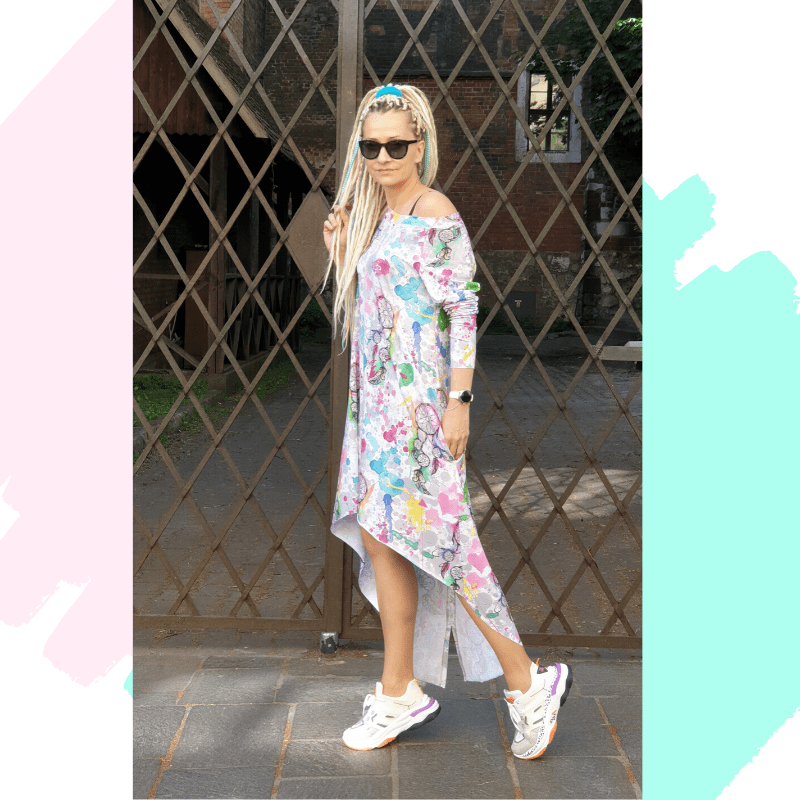 MUUkreacje moda damska, odzież szyta na wymiar z kolorowych autorskich printów