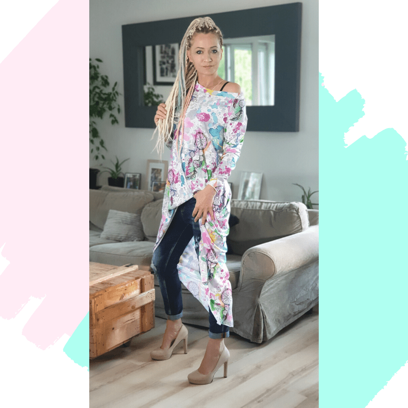 MUUkreacje moda damska, odzież szyta na wymiar z kolorowych autorskich printów