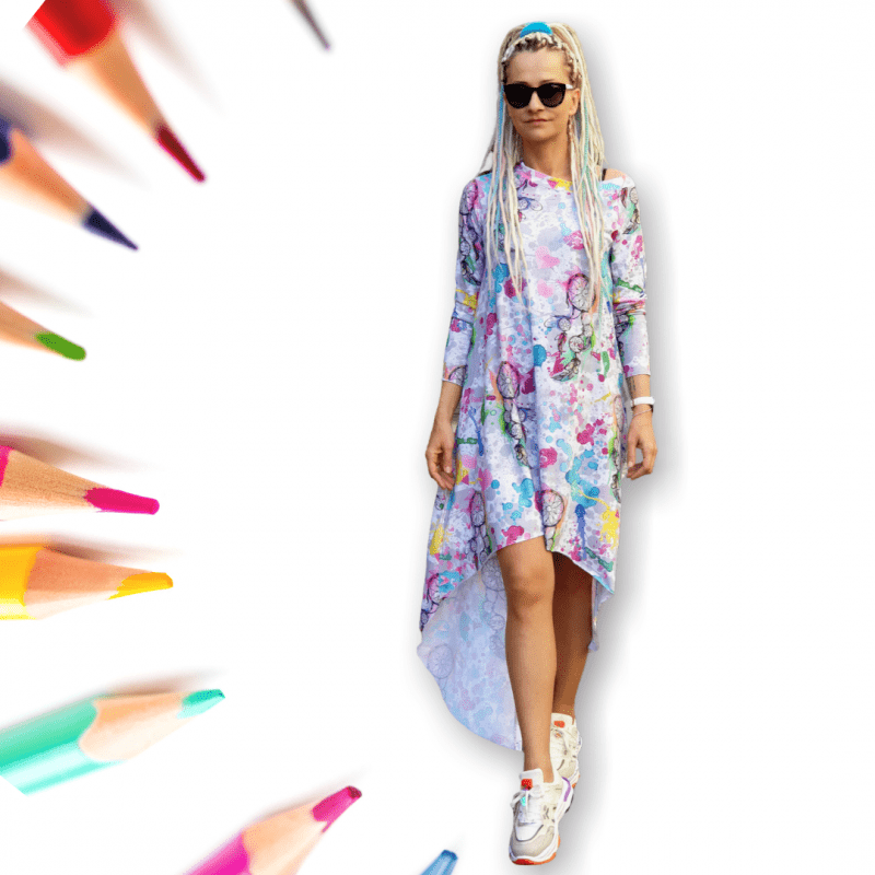 MUUkreacje moda damska, odzież szyta na wymiar z kolorowych autorskich printów