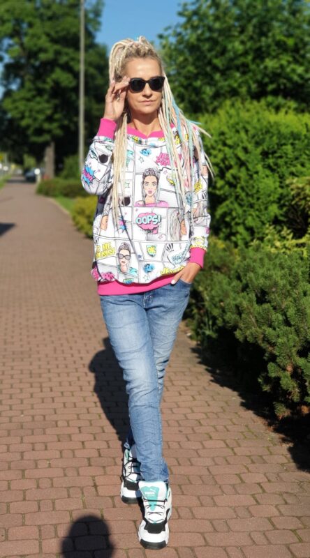 MUUkreacje moda damska, odzież szyta na wymiar z kolorowych autorskich printów