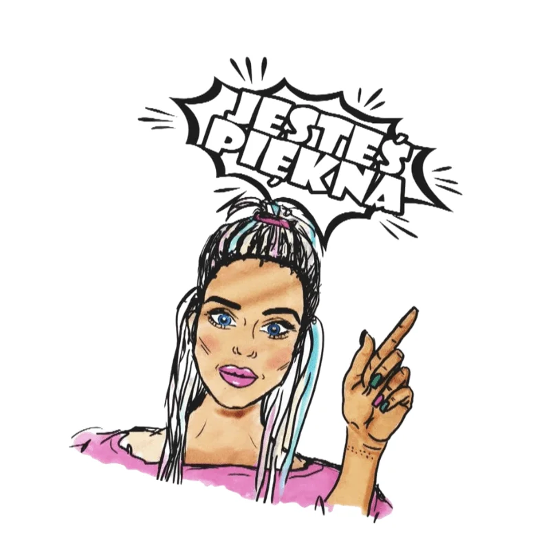 T-shirt leaf z panelem motywacyjnym - obrazek 2