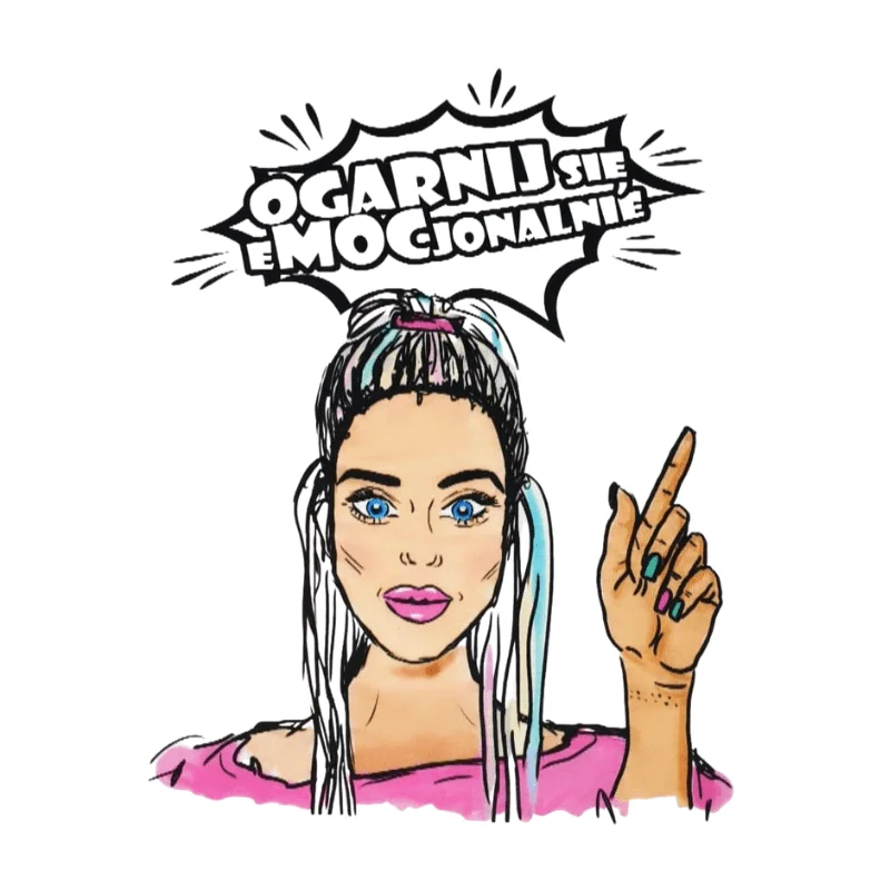 T-shirt leaf z panelem motywacyjnym - obrazek 5