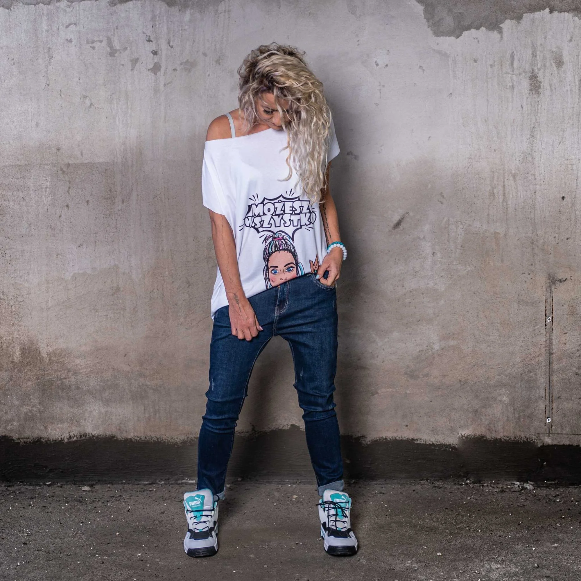 T-shirt leaf z panelem motywacyjnym - obrazek 11