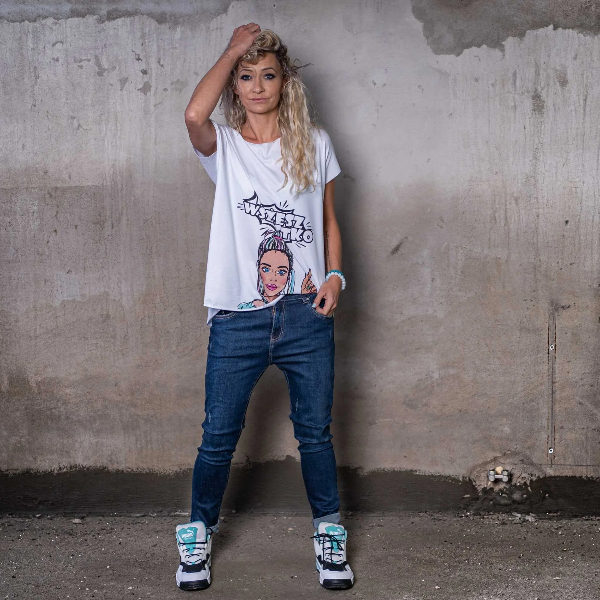 T-shirt leaf z panelem motywacyjnym - obrazek 10