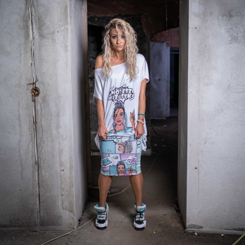 MUUkreacje moda damska, odzież szyta na wymiar z kolorowych autorskich printów