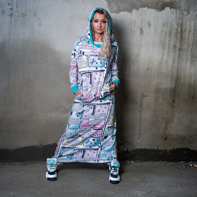 MUUkreacje moda damska, odzież szyta na wymiar z kolorowych autorskich printów