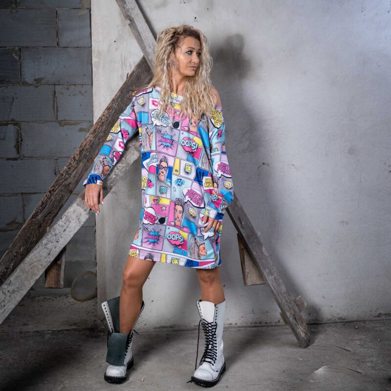 MUUkreacje moda damska, odzież szyta na wymiar z kolorowych autorskich printów