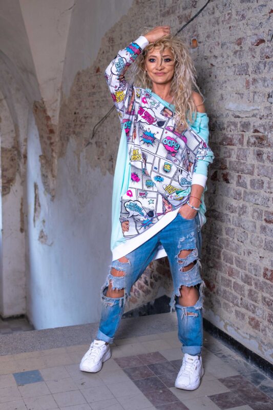 MUUkreacje moda damska, odzież szyta na wymiar z kolorowych autorskich printów