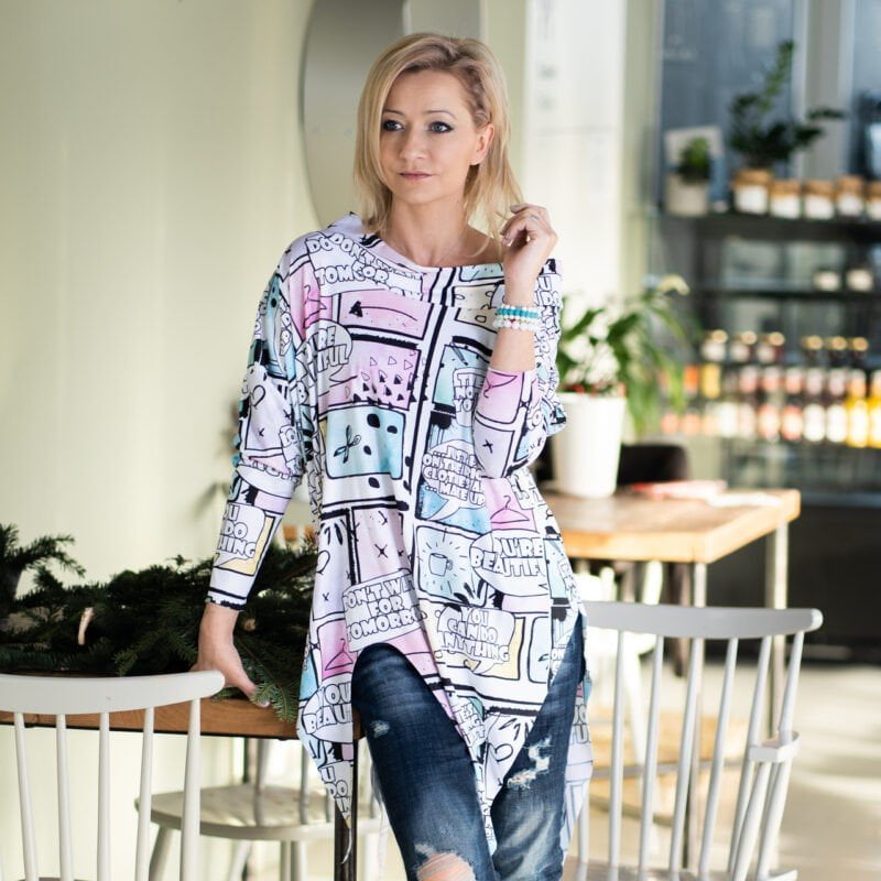 MUUkreacje moda damska, odzież szyta na wymiar z kolorowych autorskich printów