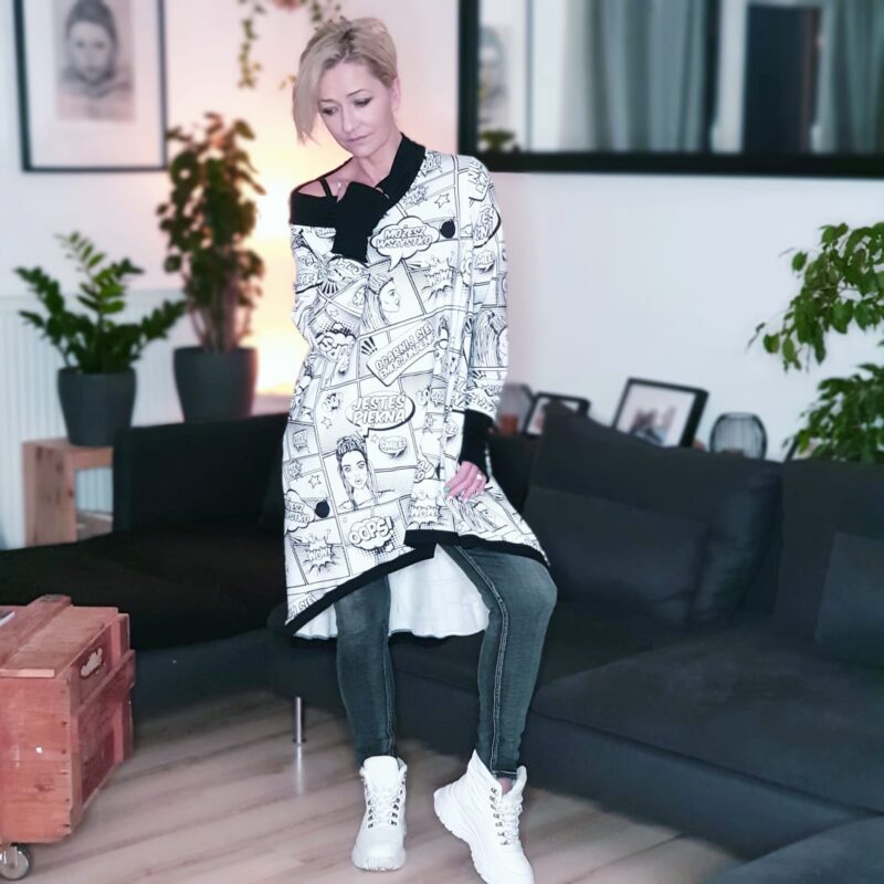 MUUkreacje moda damska, odzież szyta na wymiar z kolorowych autorskich printów