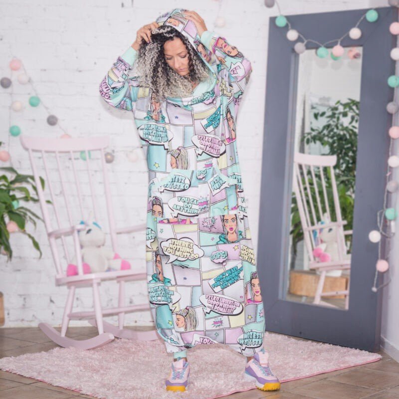 MUUkreacje moda damska, odzież szyta na wymiar z kolorowych autorskich printów