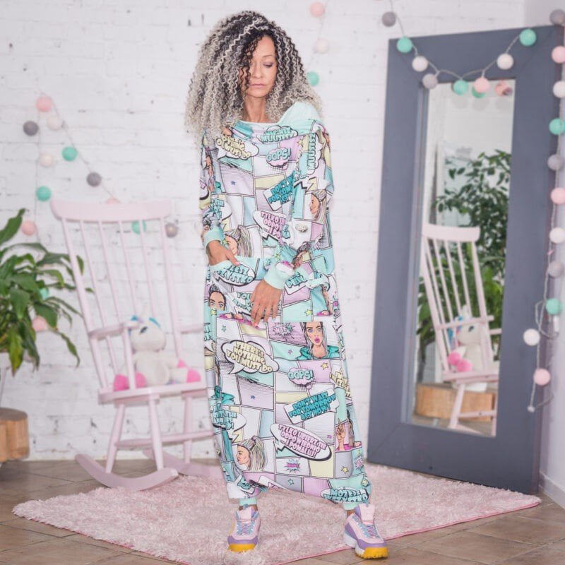 MUUkreacje moda damska, odzież szyta na wymiar z kolorowych autorskich printów