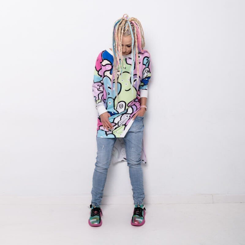 MUUkreacje moda damska, odzież szyta na wymiar z kolorowych autorskich printów