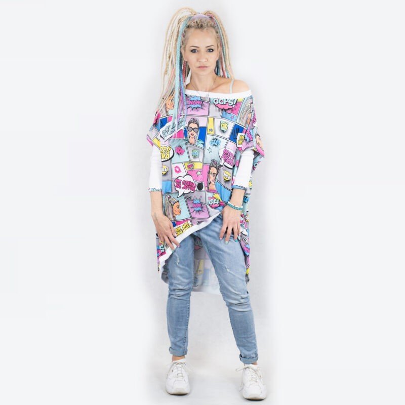 MUUkreacje moda damska, odzież szyta na wymiar z kolorowych autorskich printów