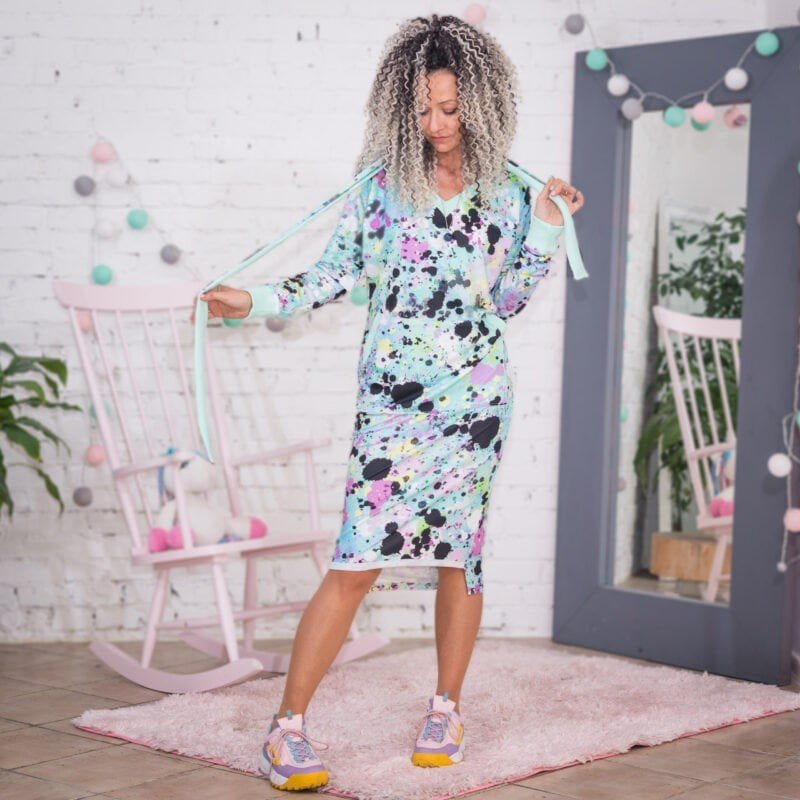 MUUkreacje moda damska, odzież szyta na wymiar z kolorowych autorskich printów