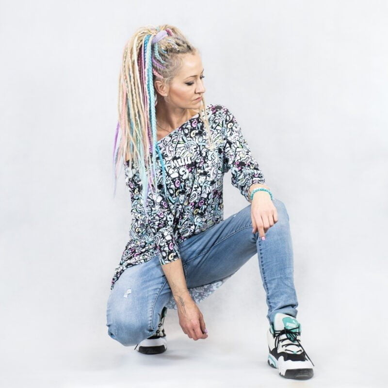 MUUkreacje moda damska, odzież szyta na wymiar z kolorowych autorskich printów