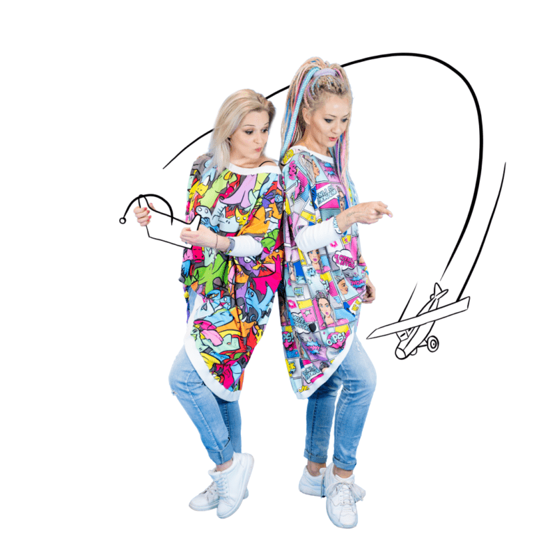 MUUkreacje moda damska, odzież szyta na wymiar z kolorowych autorskich printów