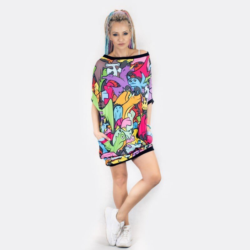 MUUkreacje moda damska, odzież szyta na wymiar z kolorowych autorskich printów