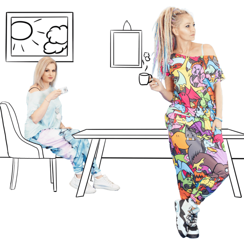 MUUkreacje moda damska, odzież szyta na wymiar z kolorowych autorskich printów