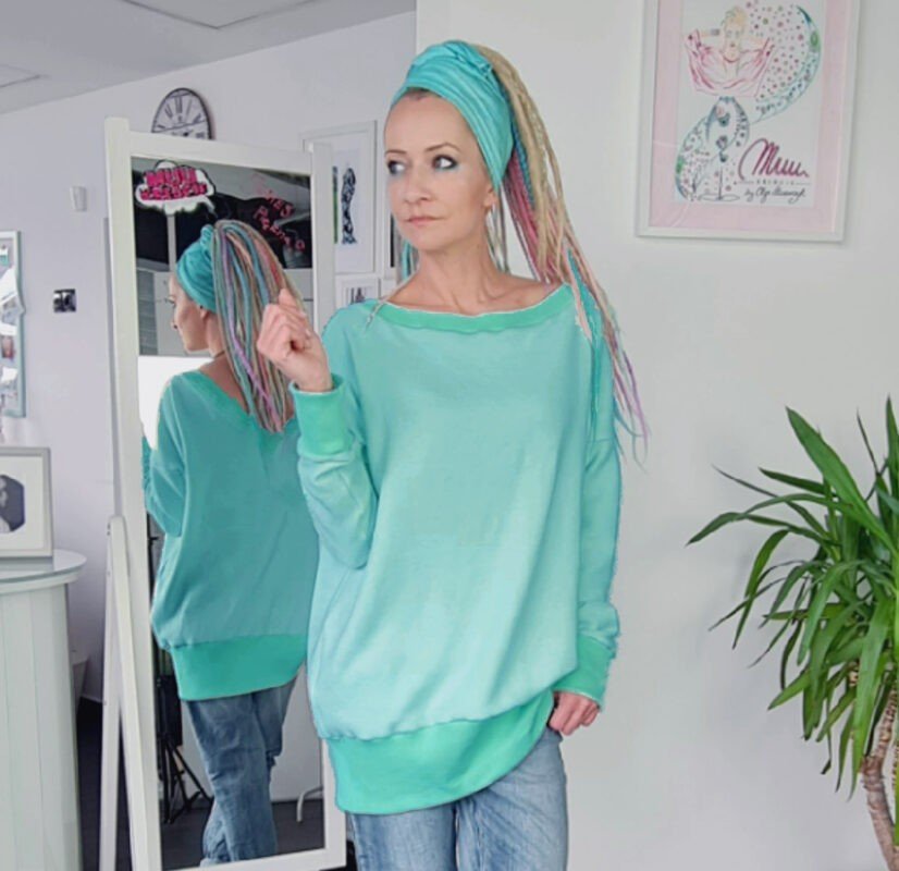 MUUkreacje moda damska, odzież szyta na wymiar z kolorowych autorskich printów