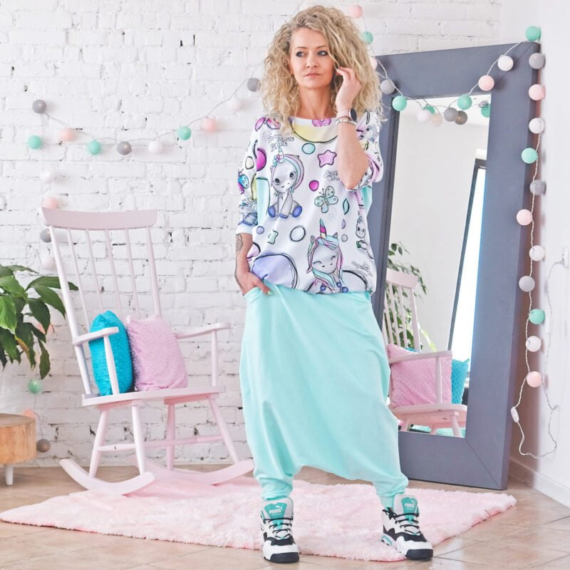 MUUkreacje moda damska, odzież szyta na wymiar z kolorowych autorskich printów