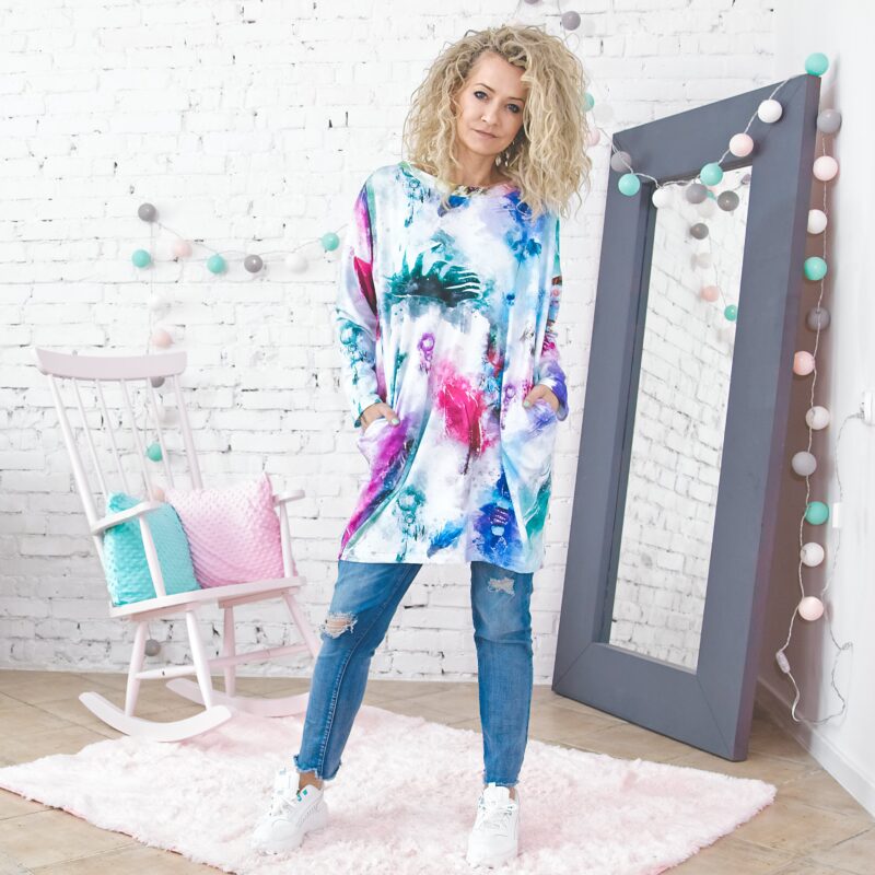 MUUkreacje moda damska, odzież szyta na wymiar z kolorowych autorskich printów