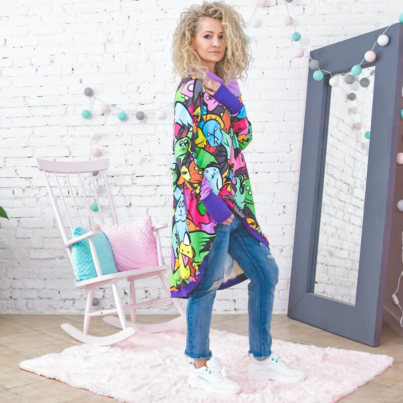 MUUkreacje moda damska, odzież szyta na wymiar z kolorowych autorskich printów