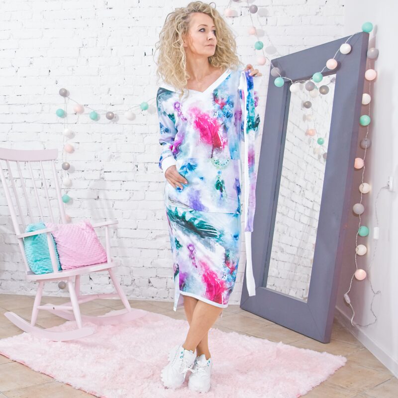 MUUkreacje moda damska, odzież szyta na wymiar z kolorowych autorskich printów