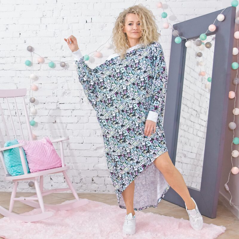 MUUkreacje moda damska, odzież szyta na wymiar z kolorowych autorskich printów