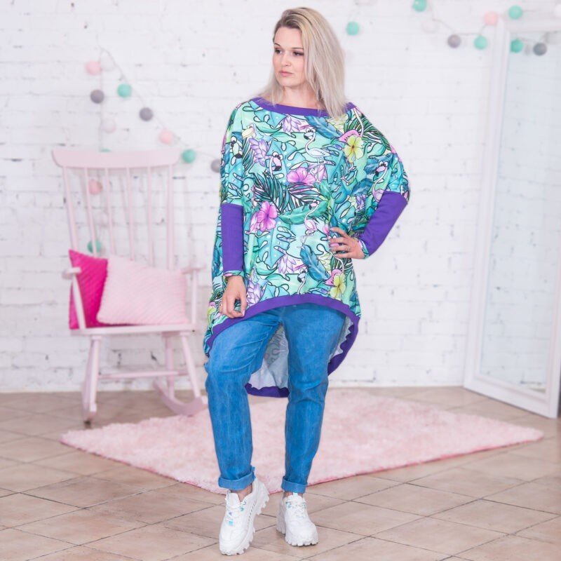 MUUkreacje moda damska, odzież szyta na wymiar z kolorowych autorskich printów