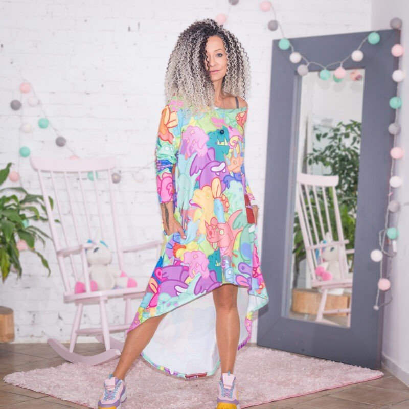 MUUkreacje moda damska, odzież szyta na wymiar z kolorowych autorskich printów