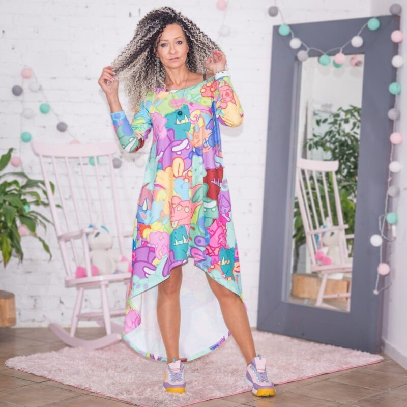 MUUkreacje moda damska, odzież szyta na wymiar z kolorowych autorskich printów