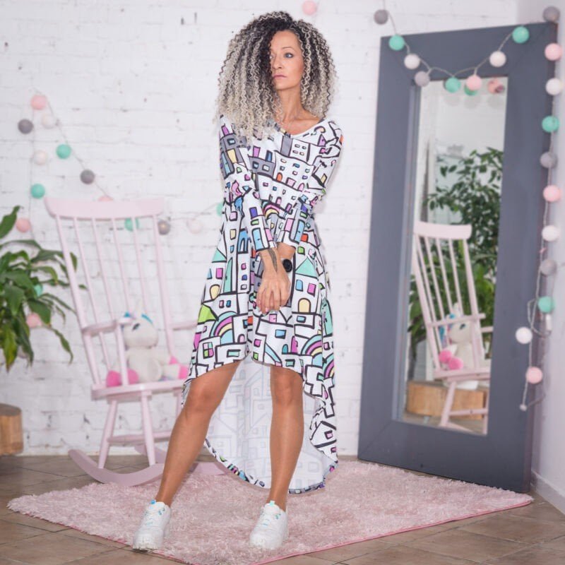 MUUkreacje moda damska, odzież szyta na wymiar z kolorowych autorskich printów