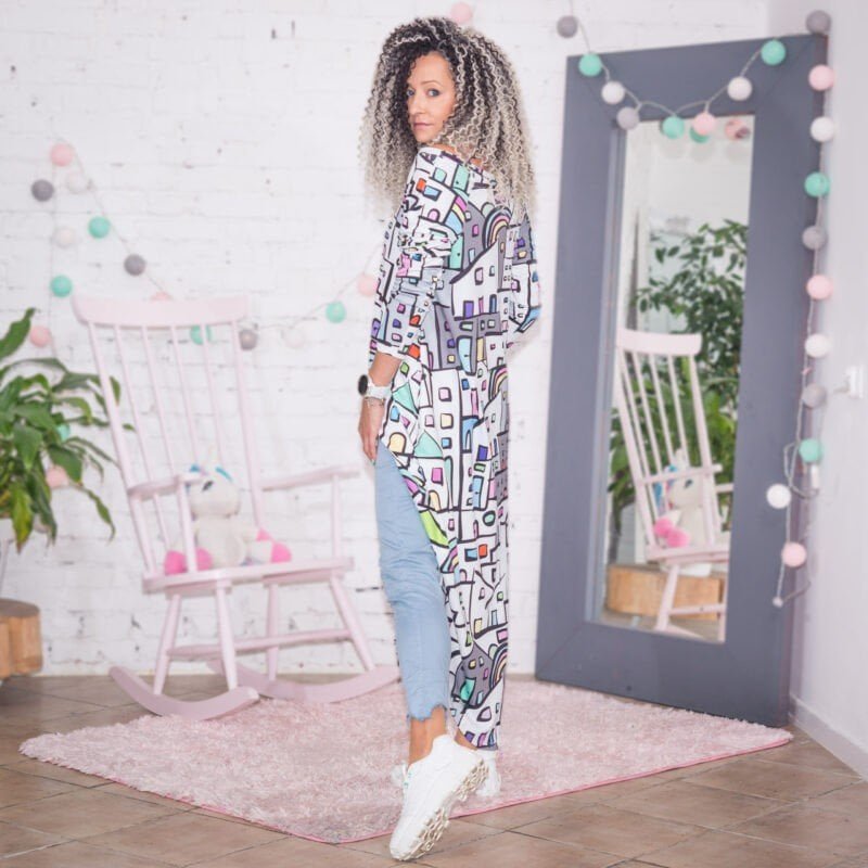 MUUkreacje moda damska, odzież szyta na wymiar z kolorowych autorskich printów